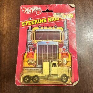 Hot Wheels Steering Rigs Die-Cast Cab Truck with Decals No. 5675
